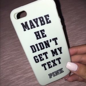 PINK PHONE CASE! iPhone 5/5s