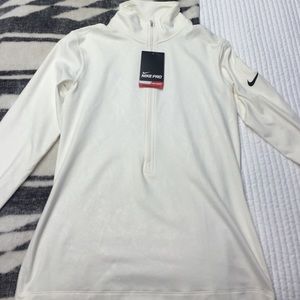 Nike pro dri-fit half zip