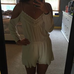 Open Shoulder Romper