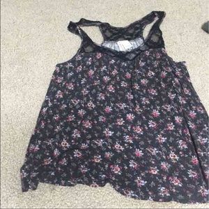 Floral tank top