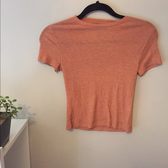 Orangish Crop Top