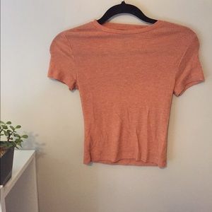 Orangish Crop Top
