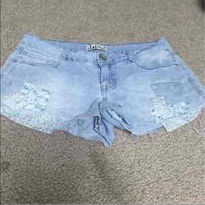 Jean shorts