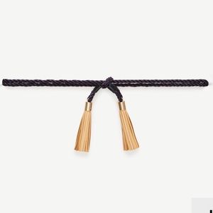 Tassel Belt - Navy