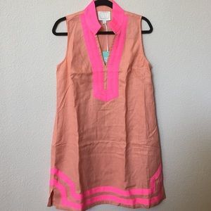 NEW WITH TAGS Sail to Sable Sleeveless Linen Dress