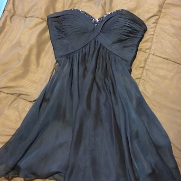 Navy blue mini dress - Picture 1 of 2