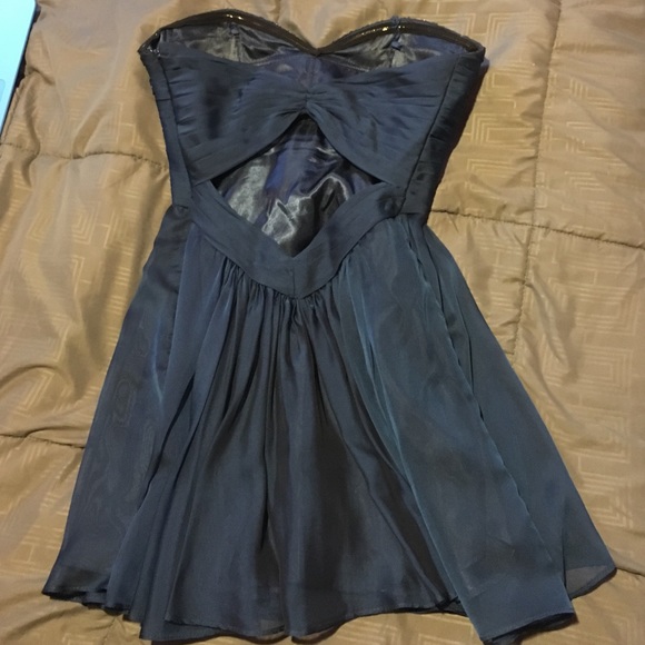 Navy blue mini dress - Picture 2 of 2