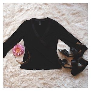 I.N.C Deep V Elegant Top