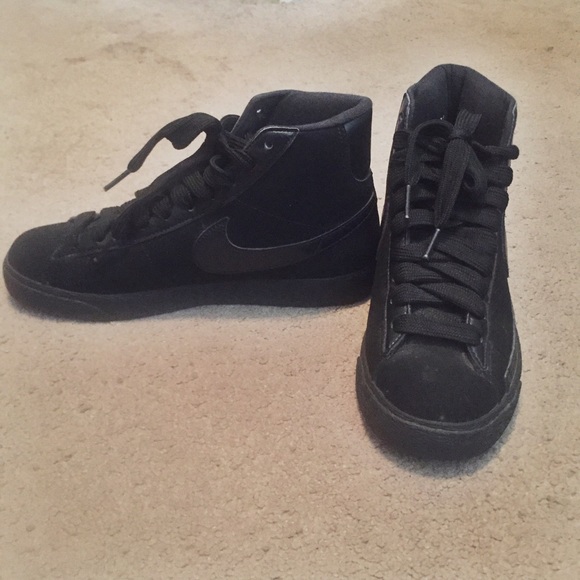 High top Nike sneakers