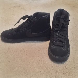 High top Nike sneakers
