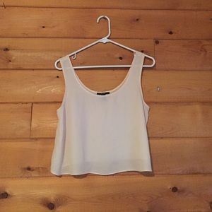 Adorable light pink crop top