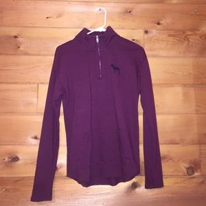 Victoria's Secret Pink maroon sweatshirt