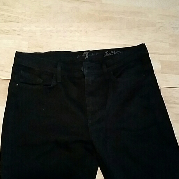 7 for all mankind black flare jeans