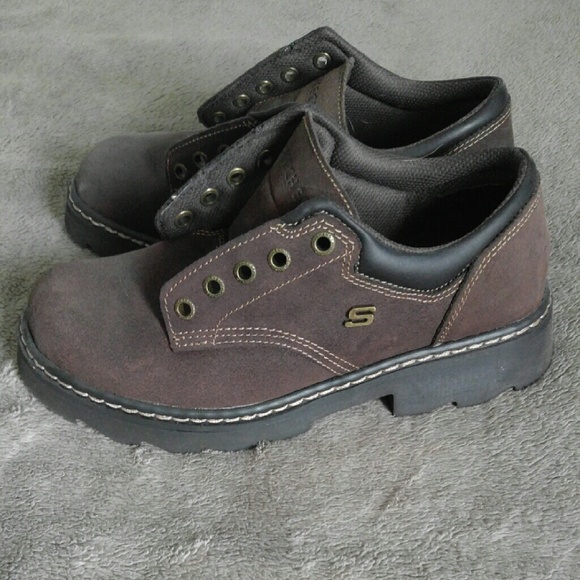 Sketchers work shoe, oxfords, NWOT