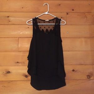 Cute black tank