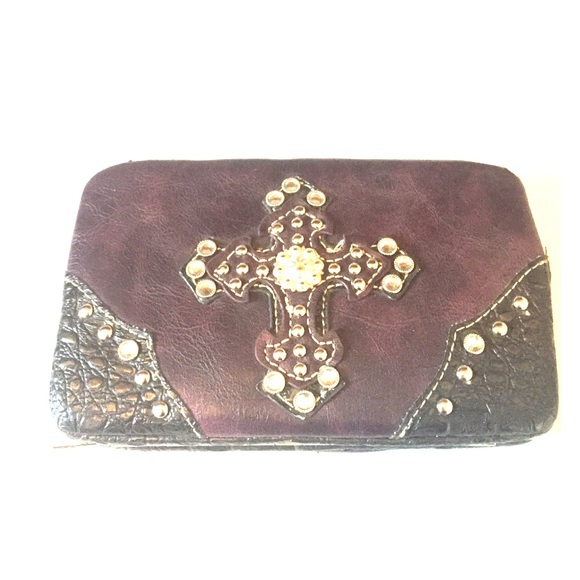 Leather Cross Wallet