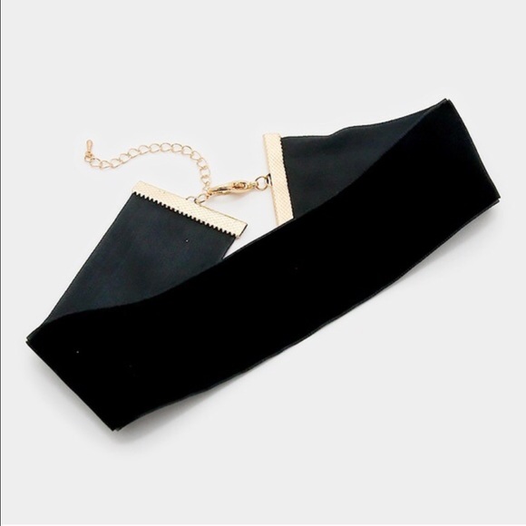 ❤️🆕Wide Black velvet choker❤️Brand new - Picture 4 of 8