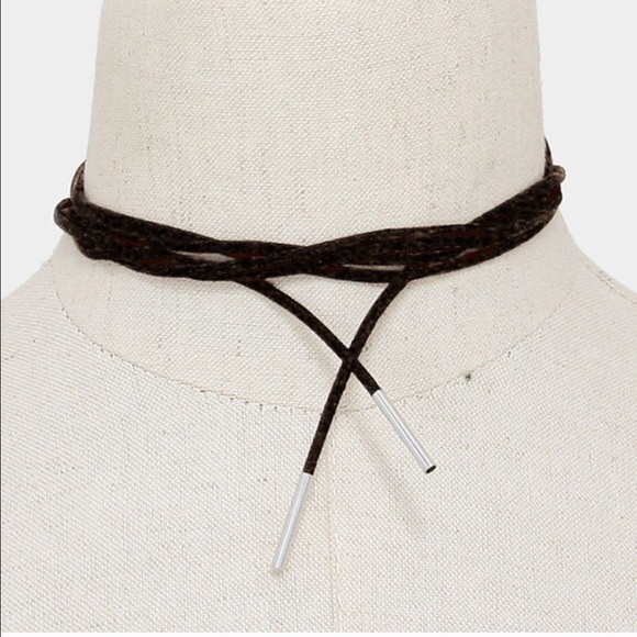 ❤️LAST One!❤️Trendy Long faux suede necklace - Picture 2 of 4
