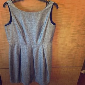 White House Black Market Silver Party Dress