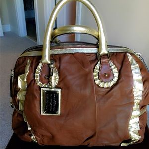 Dolce&Gabbana Miss Rouche brown bag. Barely worn.