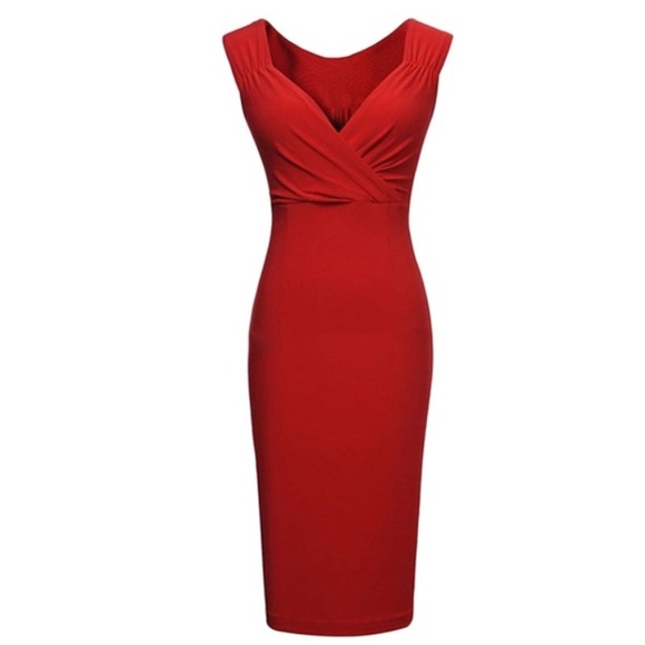Red Wiggle Dress
