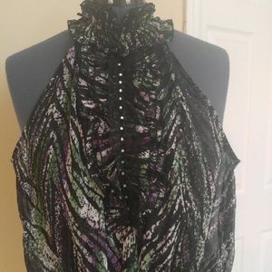 Black halter