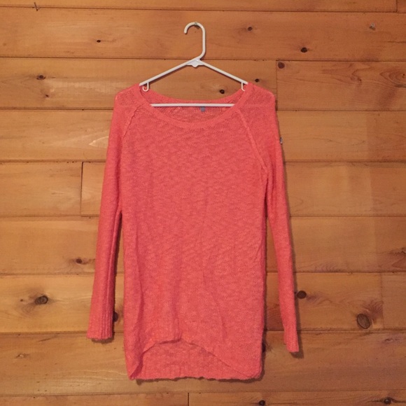 Cozy pink sweater