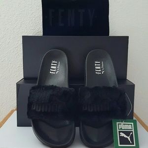 Fenty Leadcat Fur Slides