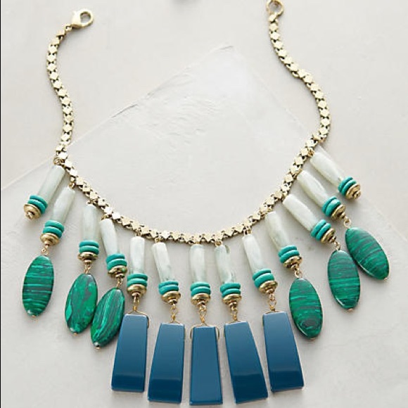 Nwt anthropologie Equatorial bib necklace