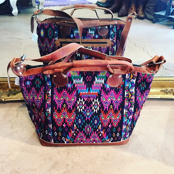 huipil weekender bag