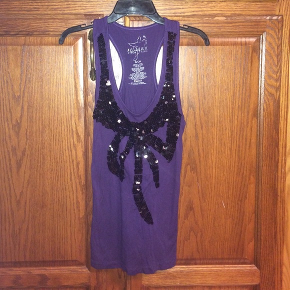 Purple tank top