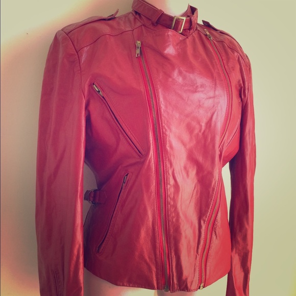 Vintage Wilson's Leather Moto Jacket