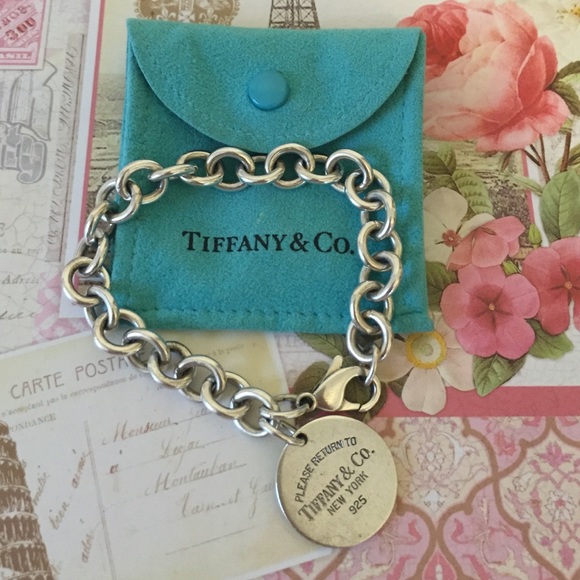 Return to Tiffany Round Tag Bracelet