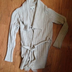 Tan sweater from Banana Rebublic