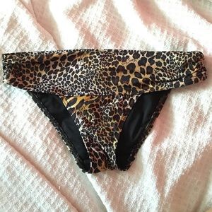 Victoria's Secret Leopard Skull Bathing Suit Swim
