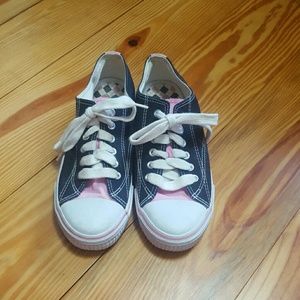 Pink black and white city sneaks -NEVER WORN!