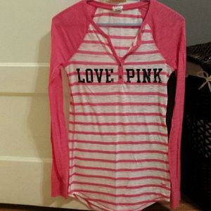 Victoria's Secret Pink long sleeve tee