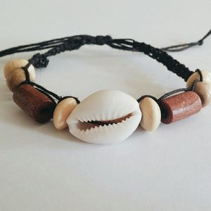 Shell + Beaded Bracelet