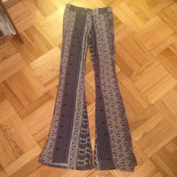 Bohemian Print Bell Bottoms