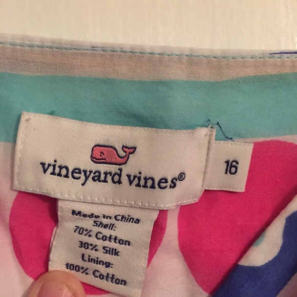 Vineyard Vines Carolina Stripe maxi size 16 - Picture 2 of 4