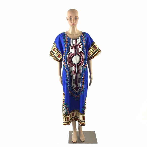 Blue Kaftan Dress