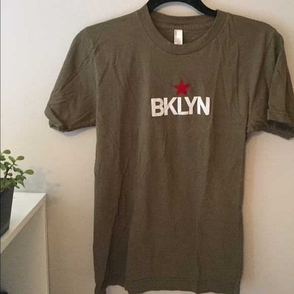 Olive Green Brooklyn Tee