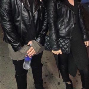 Zara long split v neck sweater