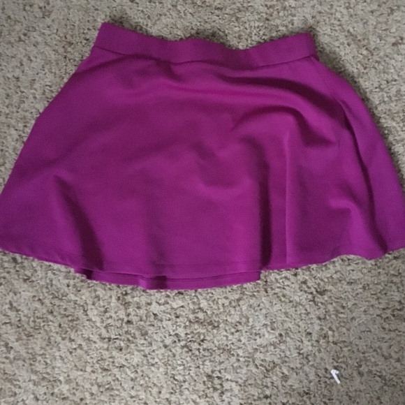 Purple skater skirt