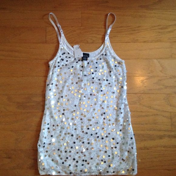 Sparkly Sequin Tank Top