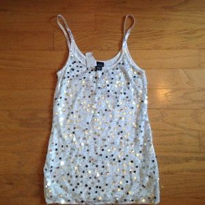 Sparkly Sequin Tank Top