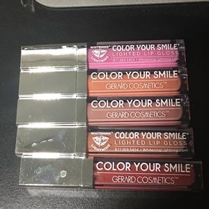 Gerard cosmetics lip glosses(old package) nwt