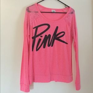 VS PINK long sleeve tee