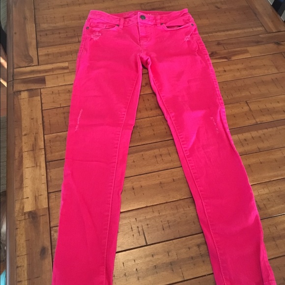 Lauren Conrad Pink Jeans