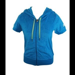 Nike Zip Up Short Sleeve Hoodie